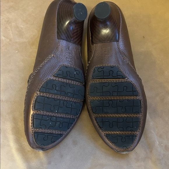 Indigo Copper sheen leather loafers - Picture 3 of 10